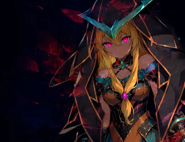 Dark Fantasy Anime Zauberin