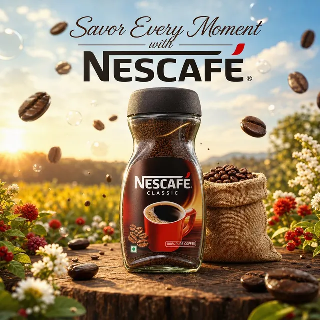 Cinematic Nescafé Produktwerbung