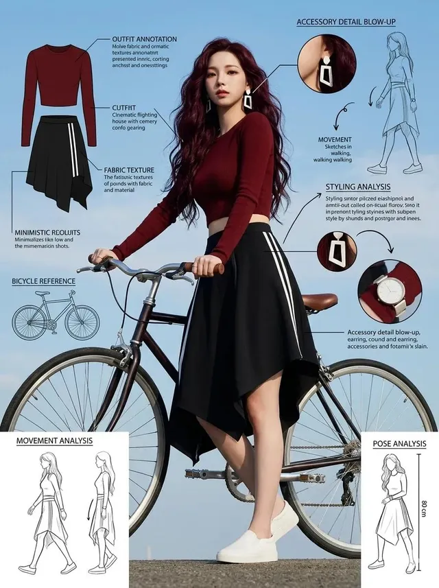 Ficha de Conceito de Editorial de Moda