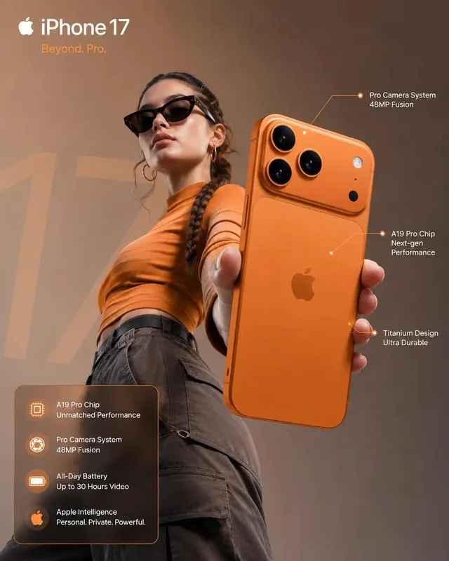 Smartphone Advertisement Concept