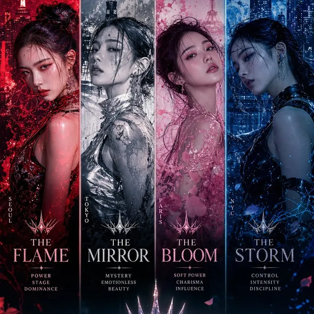 K-Pop Girl Group Comeback Concept