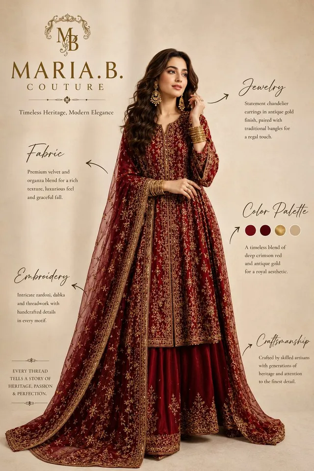 Pakistani Luxury Fashion Campaign