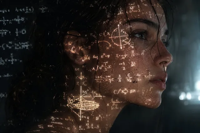 Cinematic Cyberpunk Science Portrait