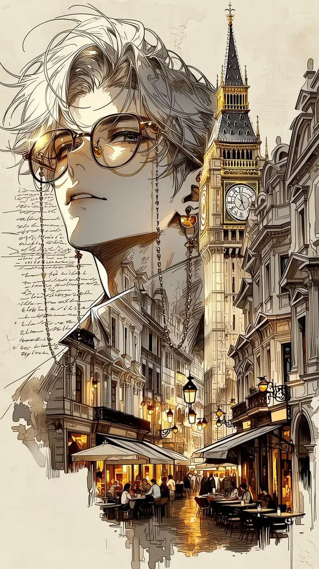 European City Travel Illustration