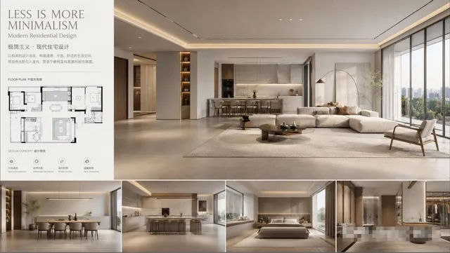 Modern Minimalist Interior Design Showcase