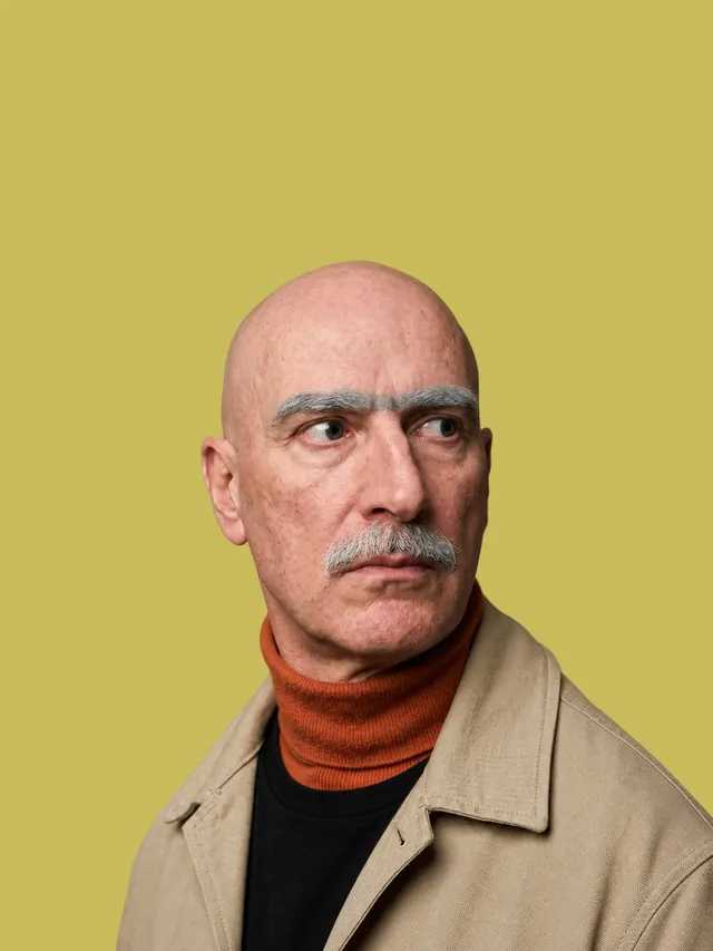 Realistic Censored Studio Portrait