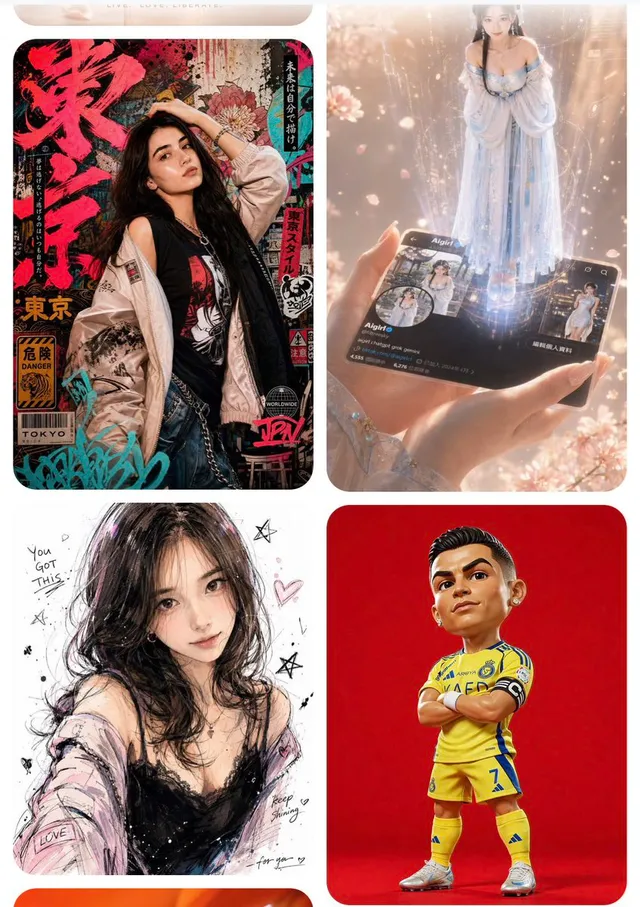 AI Inspiration Gallery Grid