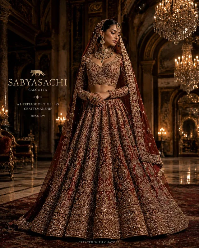 Luxury Bridal Fashion Empire Poster