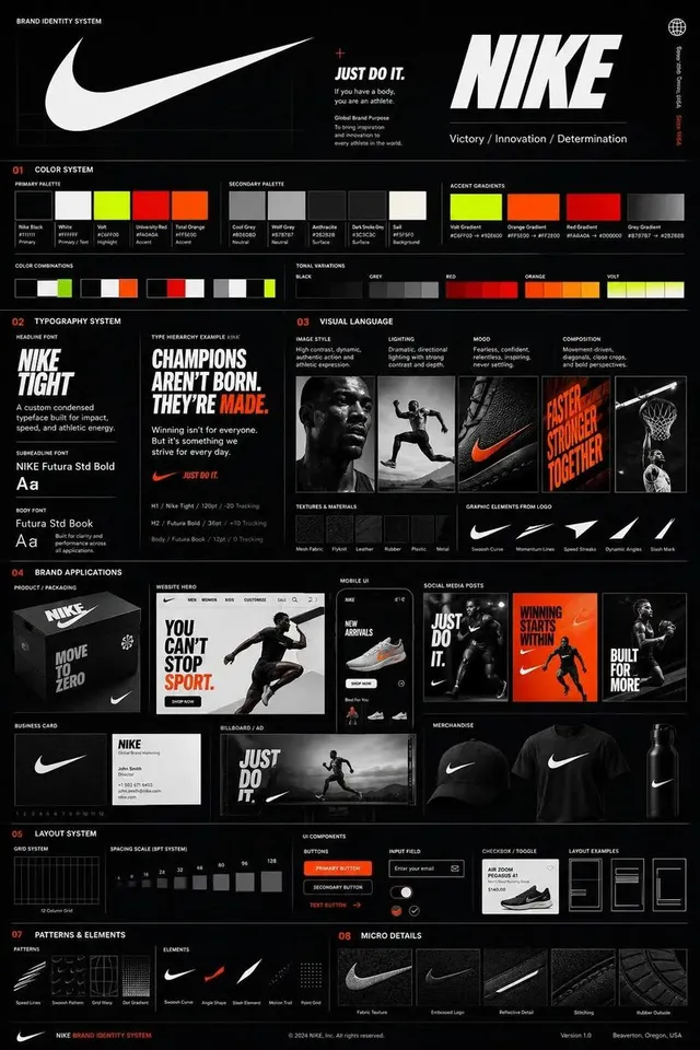 Agency Grade Brand Identity Poster