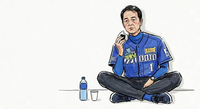 Anonymized Baseball Player Eating Alone
