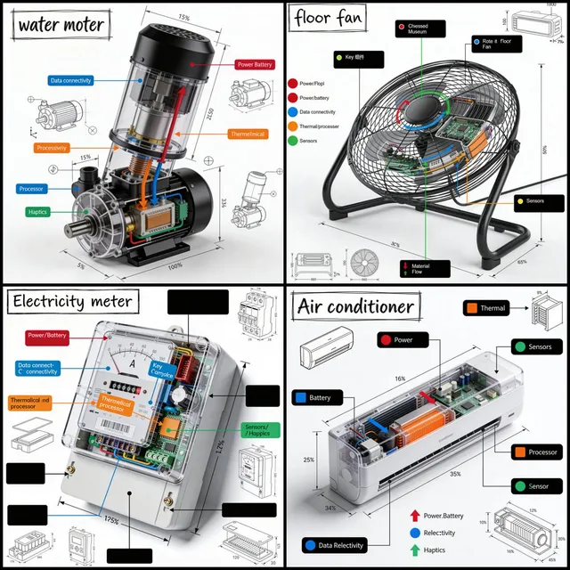 Technical Product Teardown Infographic