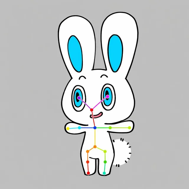 Sovrapposizione Posa Personaggio Chibi