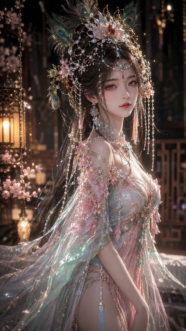 Fantasy Oriental 3D CG Portrait