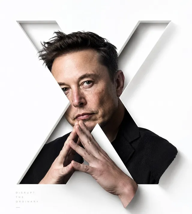 Stylized X-Frame Portrait Design