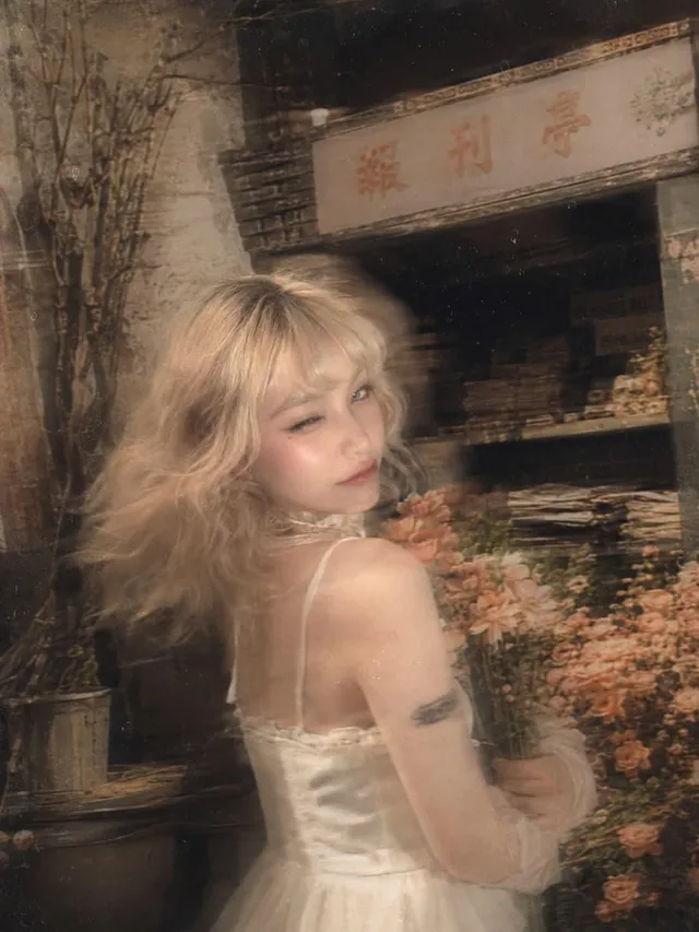 Surreal Fujifilm Vintage Film Portrait