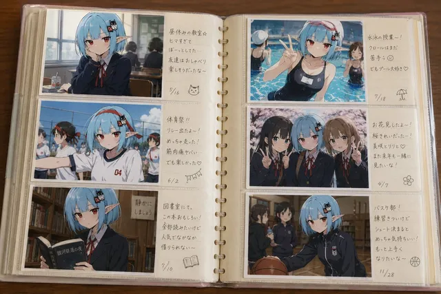 Album Photo Souvenir de Personnage
