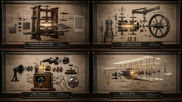مخطط انفجاري لـ Innovation Reliquary