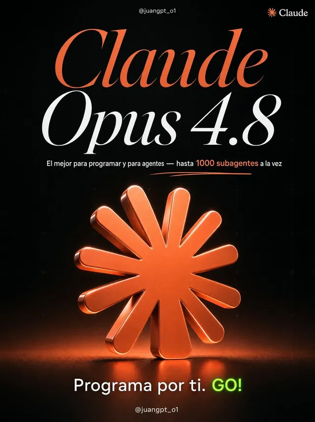 Claude Opus 4.8 Hero Slide