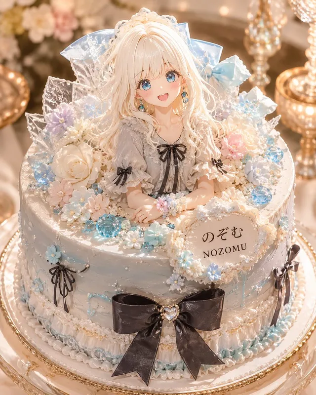 Luxury Character-Themed Whole Cake
