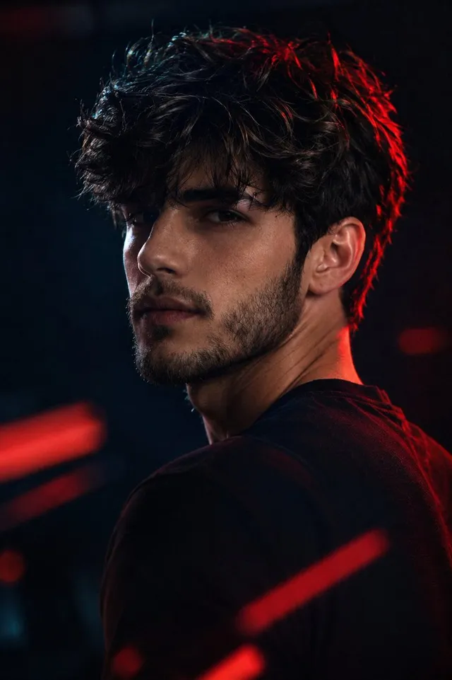 Cinematic Rim Lighting Portrait