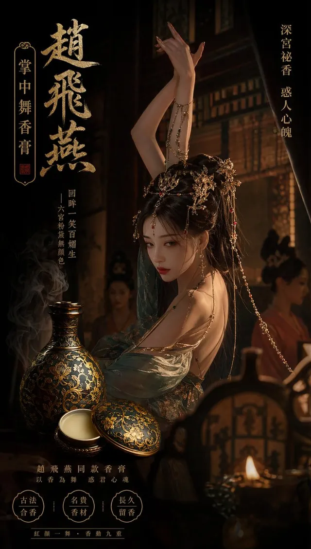 Ancient Chinese Palace Perfume Ad