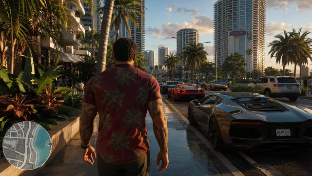 Miami Open-World Game Screenshot