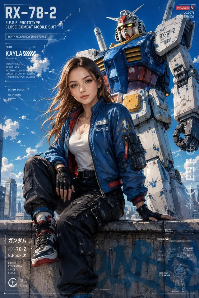 Anime Style Mecha Fashion Editorial
