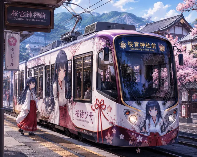 Illustrazione Tram Tranviario Personalizzato