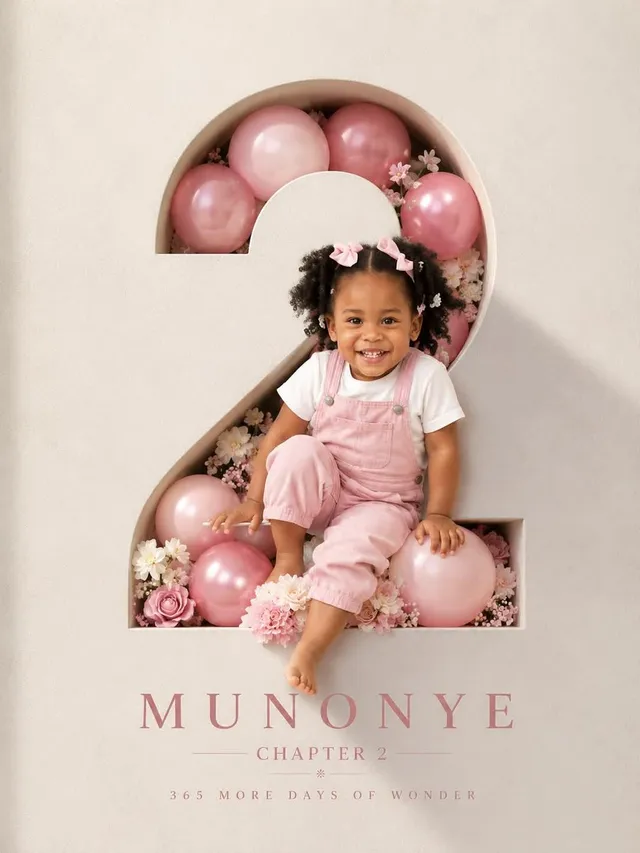 3D Luxury Birthday Poster