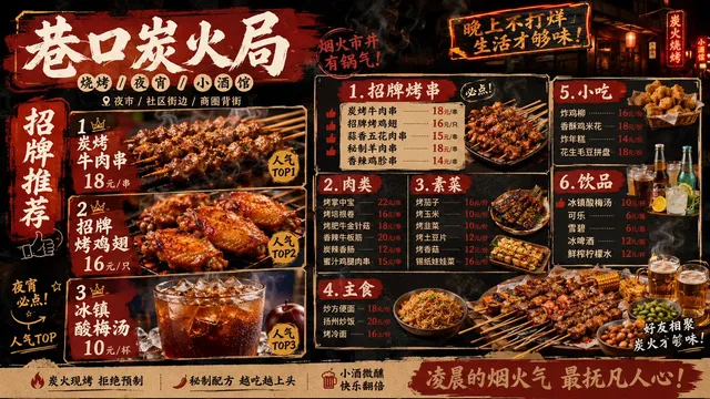 Professional Restaurant Menu Design