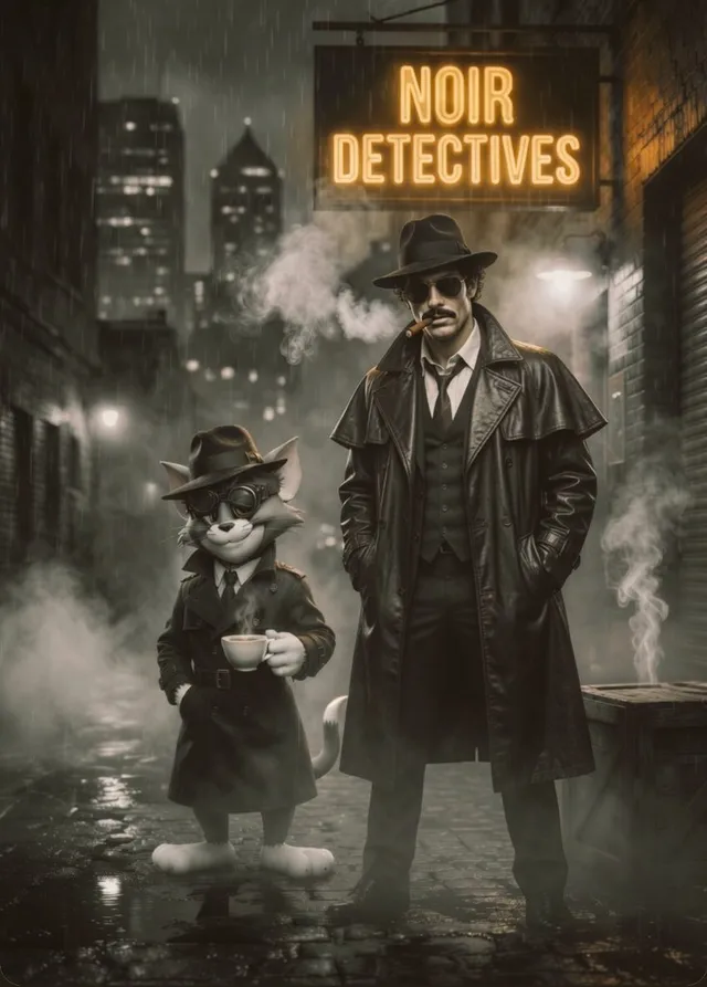 Noir Detective Film Masterpiece