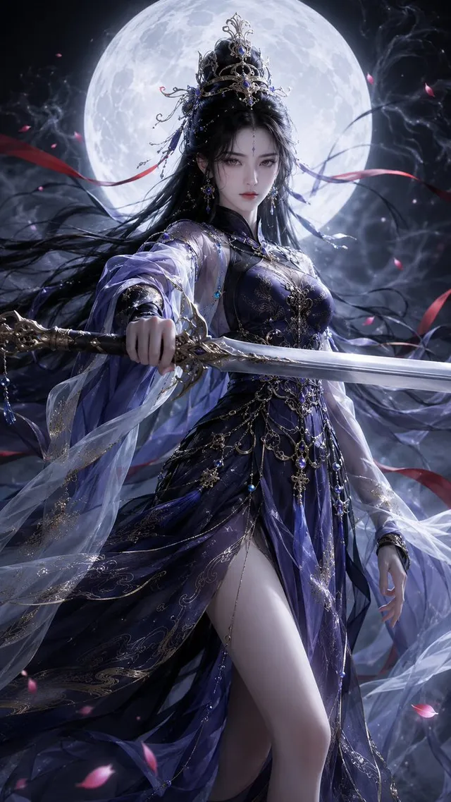 Oriental Fantasy Heroine 3D Poster