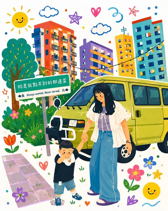 Whimsical Children's Storybook Illustration