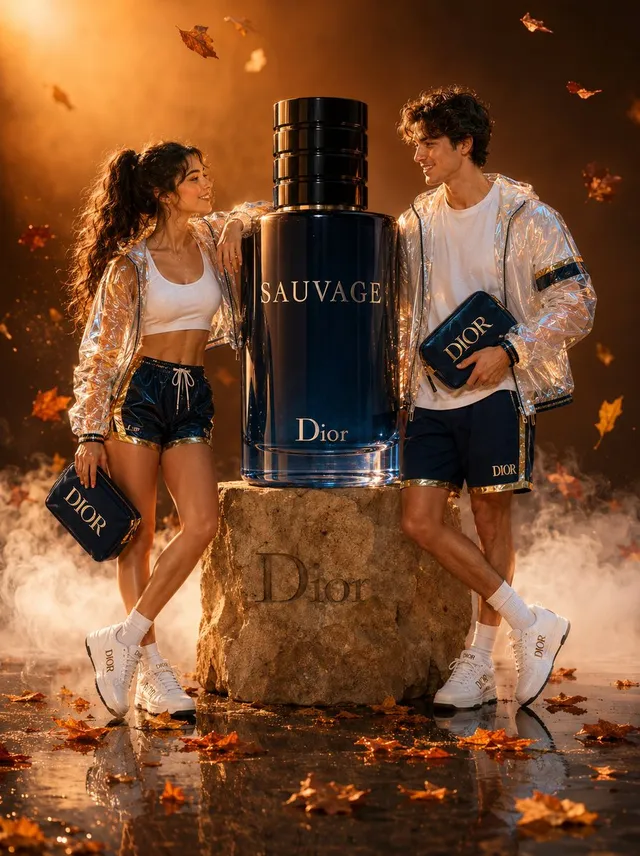 Luxury Fashion Campaign Couple