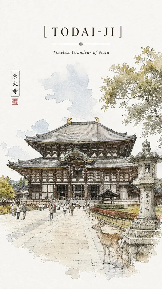 金閣寺トラベルスケッチポスター