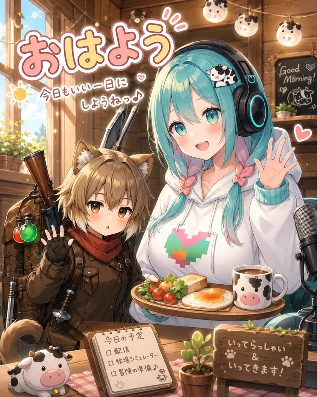 Gemütlicher Anime Morgen Livestream