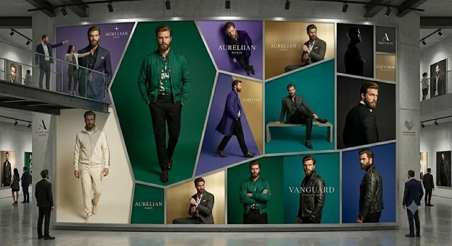 Luxury Menswear Gallery Collage