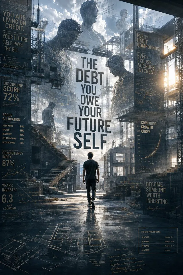 Cinematic Future Self Motivational Poster