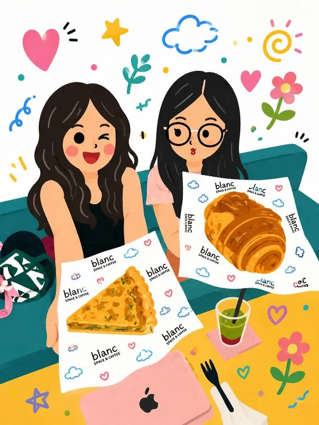 Kawaii Storybook Doodle Illustration