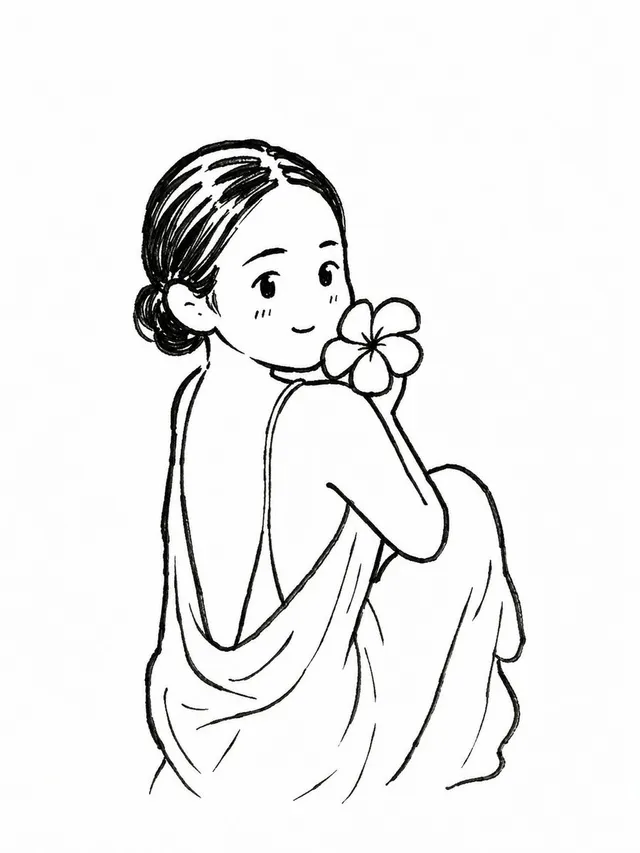 Hand-Drawn Chibi Doodle Illustration