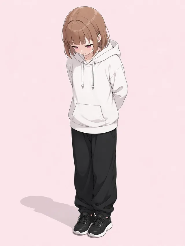 Personaggio Anime da Riferimento Posa