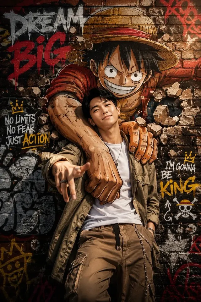 Graffiti Illusion Cinematic Poster