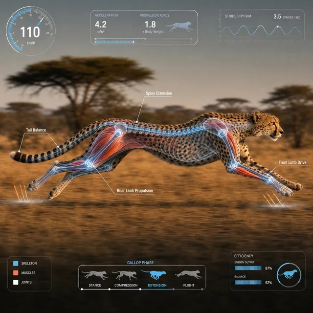 科学的動物運動解析HUD