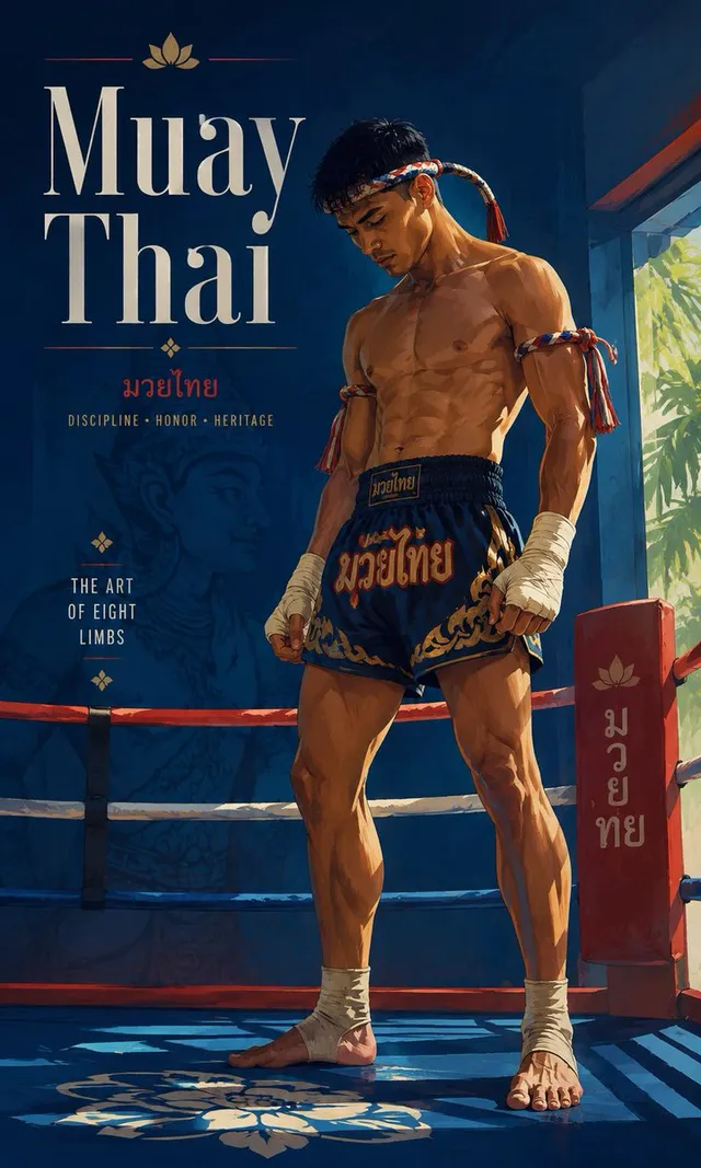 Cinematic Painterly Martial Arts Poster