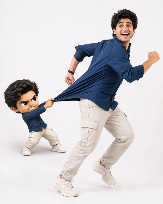 Playful Semi-Chibi Lifestyle Editorial