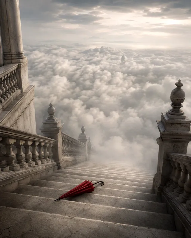 Grand Staircase Above the Clouds