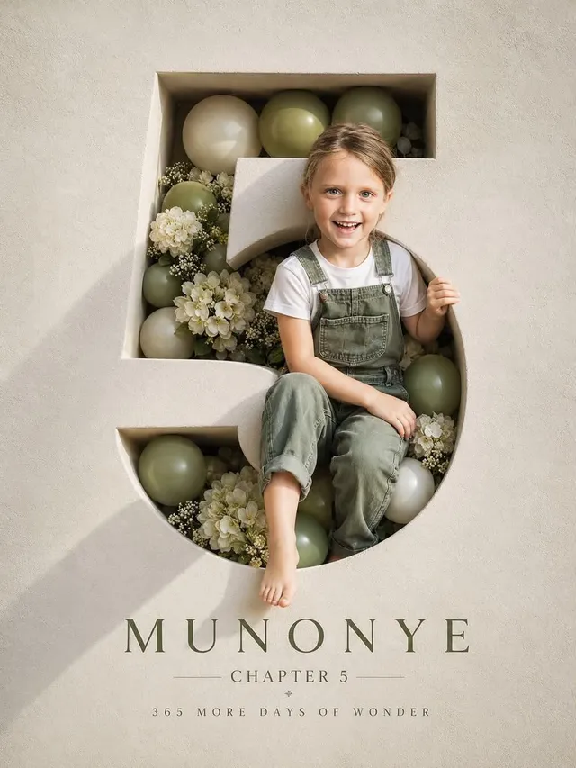Luxury 3D Engraved Birthday Poster