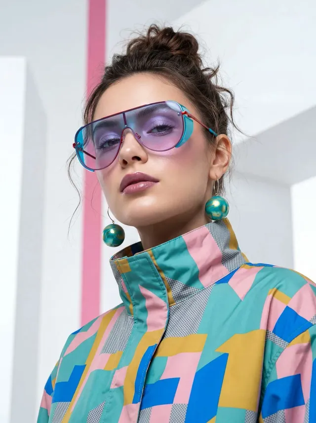 Ritratto Editoriale Avant-Garde High-Fashion