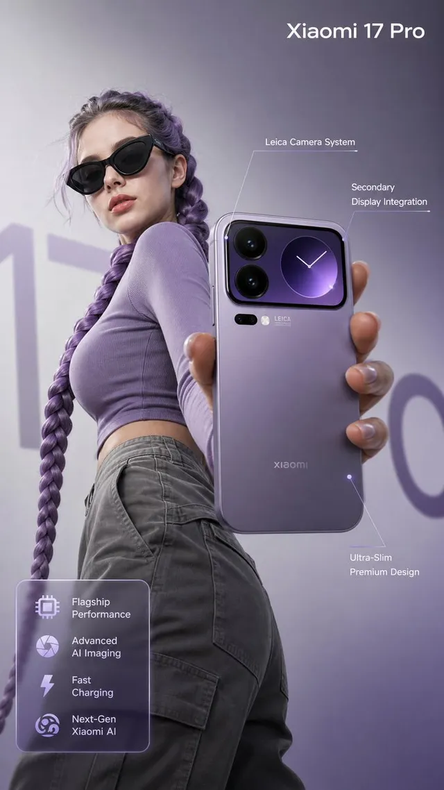Futuristic Smartphone Product Advertisement