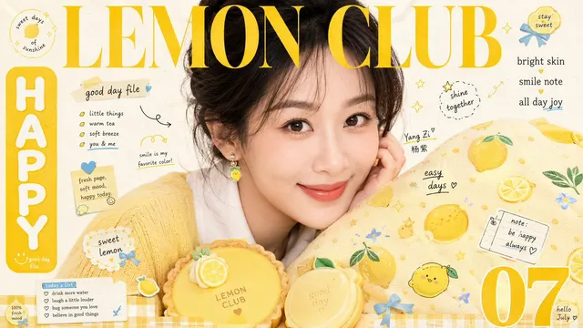 Sweet Lifestyle Magazine Cover Portrait